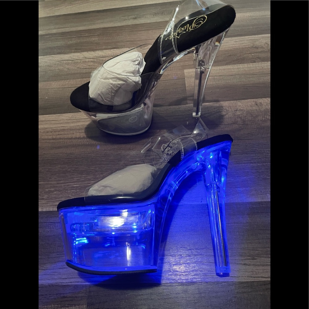 Flash Dance Led Pleaser Heels - image 1